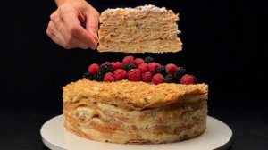Фантастический торт «Наполеон»...🍰😋    Рецепт в описании ✍️