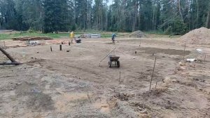 Подготовка основания под заливку монолитной плиты
