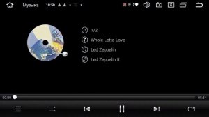 Деление экрана на магнитоле ZQ-серии