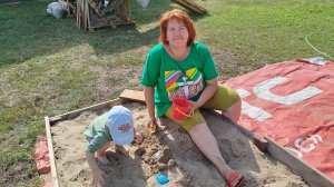 Делаю куличики для внука  Костика.