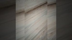 Шлифуем стены, жуть сколько пыли и опилок
