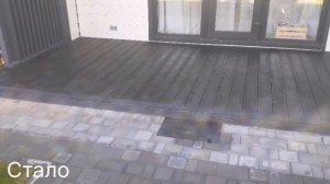 Обновление террасы. Замена старого соснового настила на ДПК.mp4