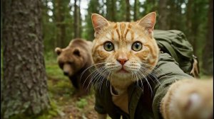 Влог кота: Выживаю в лесу