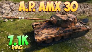 A.P. AMX 30 • Спелый! - 5 Фрагов 6.7K Урона • Мир Танков