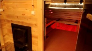 Баня-бочка с Автоматической Подачей Пара! Душ и водопровод в бане. Парилка из Пробки! Печь ГрильД