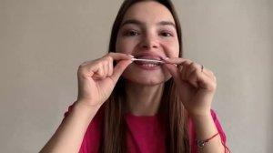 Логопедическое упражнение "Чашечка"