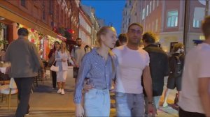 Вечерняя прогулка по роскошной Москве — стильные улицы, огни, атмосфера, вдохновение 🌆🚶♂️✨