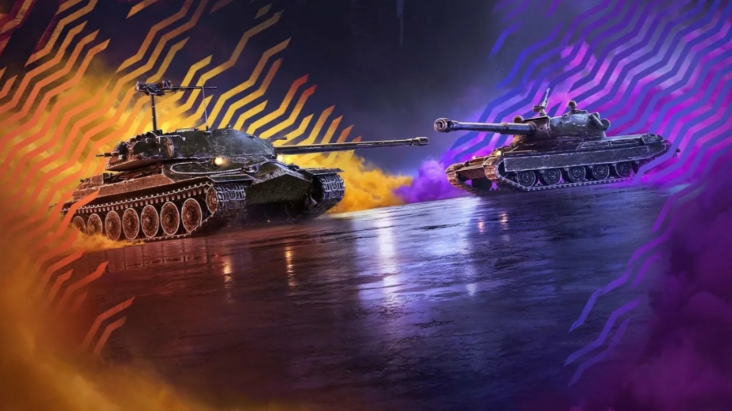 Играем в Tanks blitz.(13)