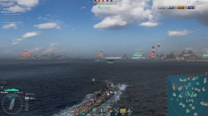 Мир Кораблей / Крейсер Японии 9 уровня IBUKI