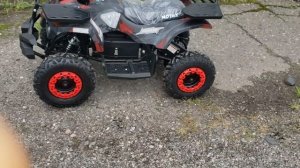 квадроцикл детский MOTAX GRIZLIK MINI E1000 обзорное видео Другавто