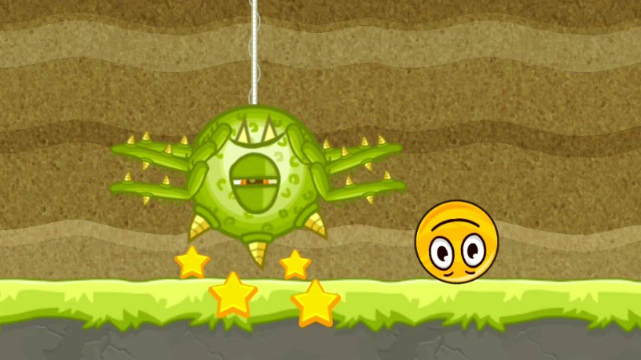 Красный Шар в игре Bounce Ball 5 Уровни 56-60 Босс смотреть онлайн