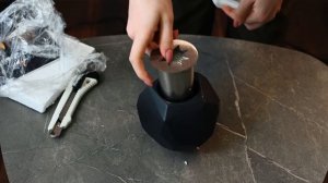 Распаковка настольного биокамина