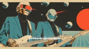 Daft Punk Universal Groove Mission🪩🤖 ｜ Chill Disco, Synth Funk, Electronic Playlist