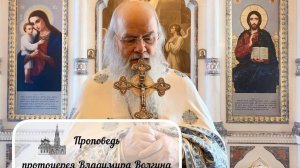 Проповедь протоиерея Владимира Волгина – Неделя 11-я по Пятидесятнице (24.08.25)