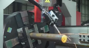 Станок для лазерной резки труб с функцией 3D | MAGMA RTS 380