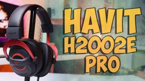 Havit Gamenote H2002E Pro Обзор дешевых стильных игровых компьютерных наушников