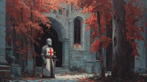 Осенняя тишина - Мирные песнопения тамплиеров, фоновая музыка , григорианские песнопения