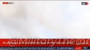 Видео удара силами ЦАХАЛ в районе больницы Насер в Хан-Юнисе (Сектор Газа). Просто по мирняку...и ни