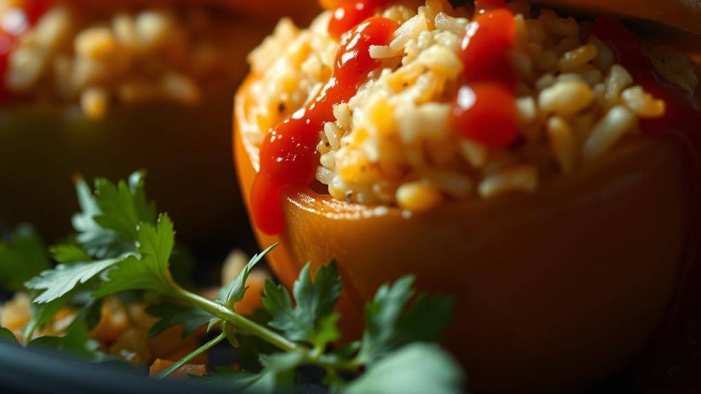 Рецепт фаршированные перцы с говяжьем лёгким