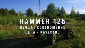 Подростковый квадроцикл BRO Mikilon Hammer 125 для детей от 6 лет.