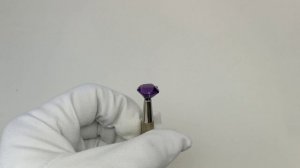 Аметист природный, кушон 12*12 мм