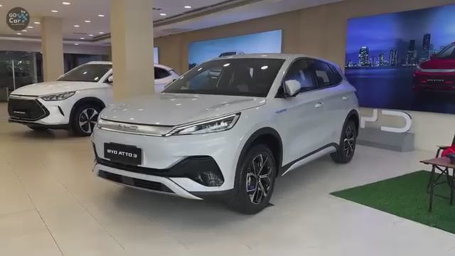 Новый китайский электромобиль BYD Atto 3 обзор автомобиля бад атто 3 смотреть онлайн