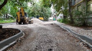 Состояние асфальта во дворе 26 августа 2025