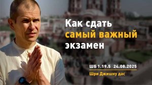 ШБ 1.19.5 Как сдать самый важный экзамен (24.08.2025)