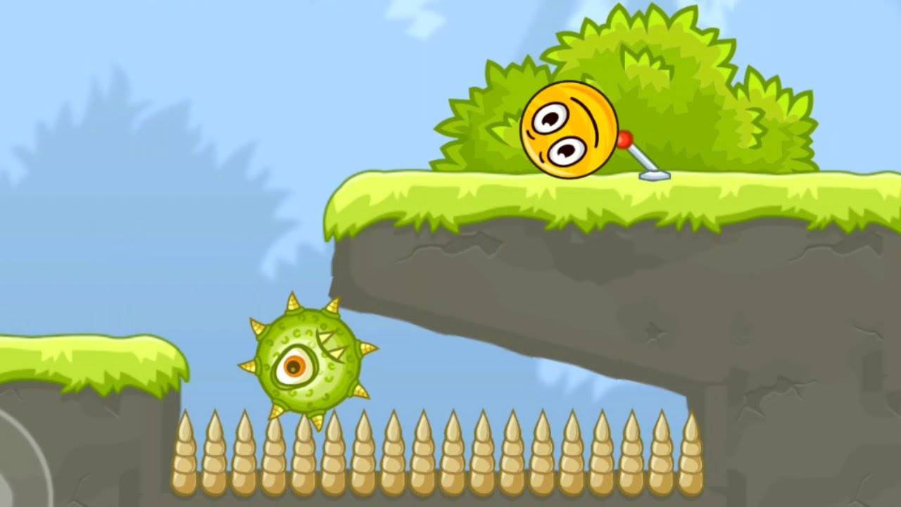 Красный Шар в игре Bounce Ball 5 Уровни 46-50 смотреть онлайн