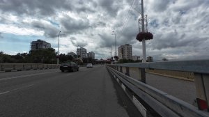 Кисловодск. По дорожным артериям города на электроскутере WHITE SIBERIA ZVER. 1 часть.