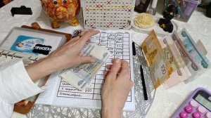 Распределение денежных средств по конвертам💰💰💰💰💰/алименты 2ч📈📈📈