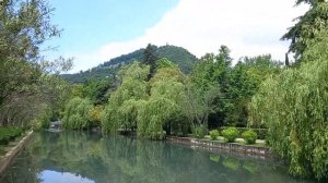 Абхазия, обстановка в Новоафонском Приморском парке сегодня (26 августа, ЛЕТО-2025)