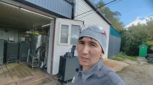 Мощная тепловая пушка на отработке!