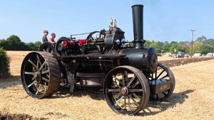 МОЩЬ! 1870 год! Мужики показали трактор на паровой тяге! #2