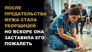 После предательства мужа стала уборщицей. Но вскоре заставила его ответить за все |Жизненные истории