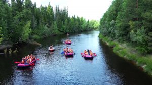 «Герои Югры» и «Лидеры изменений» совершили сплав по реке Ингу-Ягун