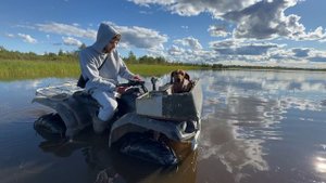 Застряли в БОЛОТЕ! Сломали квадроцикл?
