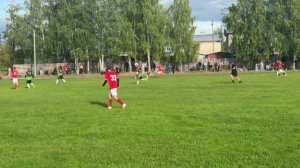 Эпизоды 1 тайма матча Луза - Котельнич 23.08.25 Чемпионата Кировской области.