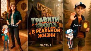 Герои «Гравити Фолз» в реальной жизни. Часть 1