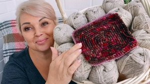 ПЛЕД ОБЕЩАЕТ БЫТЬ КРАСИВЫМ...