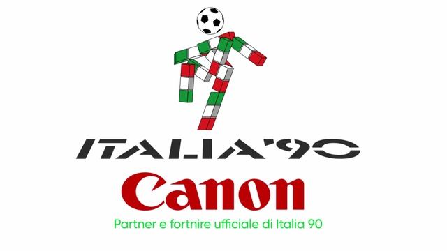 Canon - Partner e fortnire ufficiale di Coppa del Mondo Italia 90