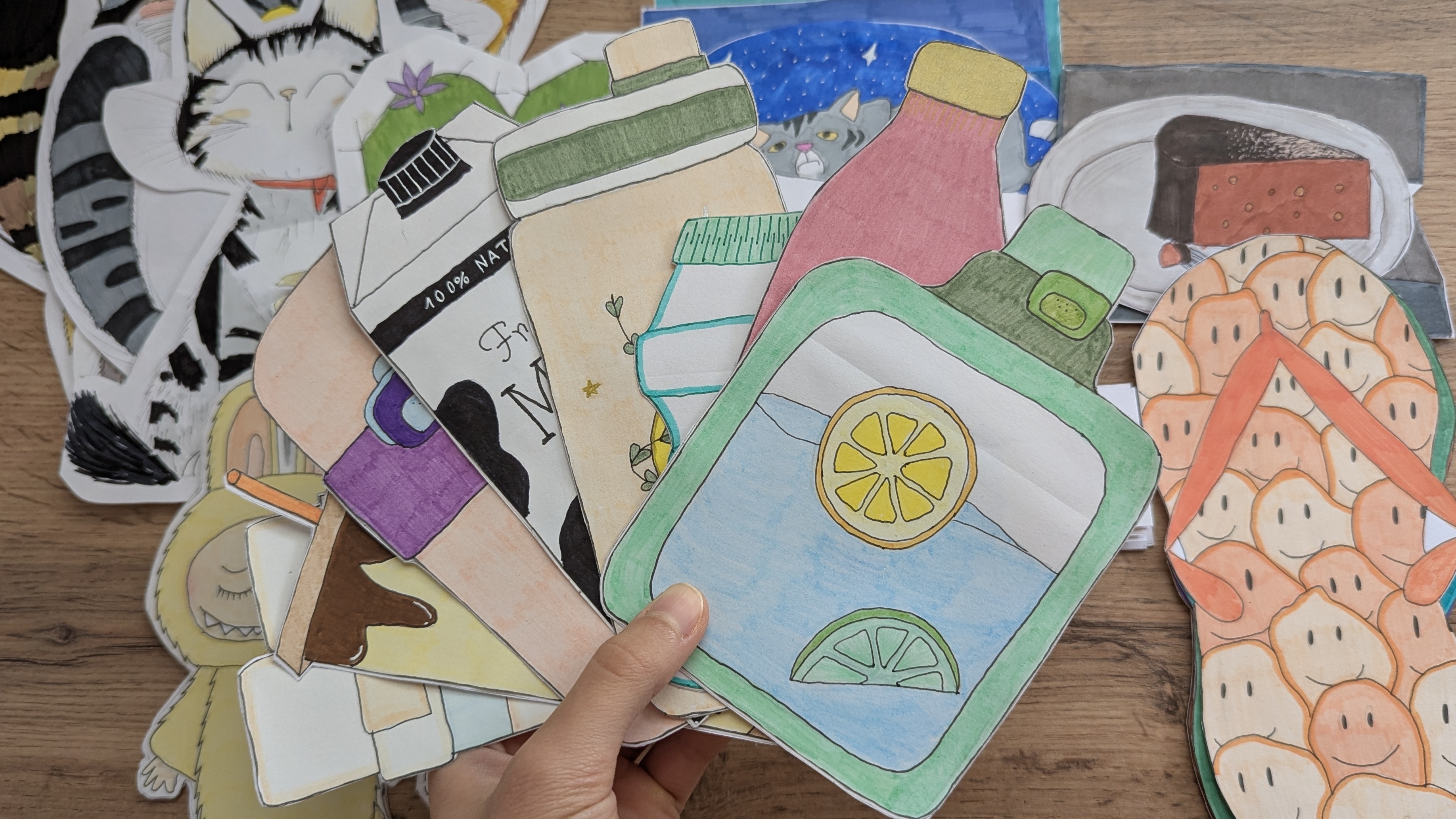 Распаковка Бумажных сюрпризов🌸 Новинка Украшение для бутылок🪼 смотреть онлайн