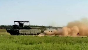 Танковые учебно-боевые стрельбы.