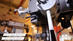 JET JGHD-32PF и JET JMD-40PFCT Редукторные сверлильные станки
