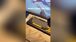 ATTACK SHARK X85 Pro ОБЗОР | GAMING KEYBOARD | ХАРАКТЕРИСТИКИ