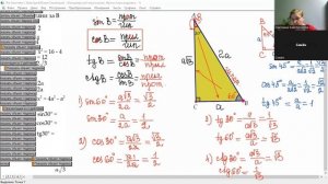 Триг  функции острого угла