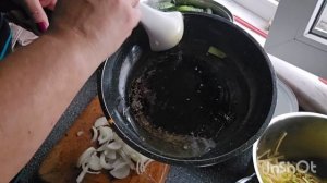 на торговлю с котом😃///готовлю одно из любимых блюд