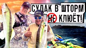 СНОВА (НЕ)ПОВЕЗЛО С ПОГОДОЙ! ТЕСТ ТОПовых СПИННИНГОВ В УРАГАН!