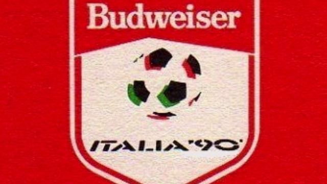 Budweiser - partner ufficiale della birra di Coppa del Mondo Italia 90