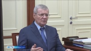 В столице Ингушетии прошла двухсторонняя встреча Махмуда-Али Калиматова и Юрия Чайки